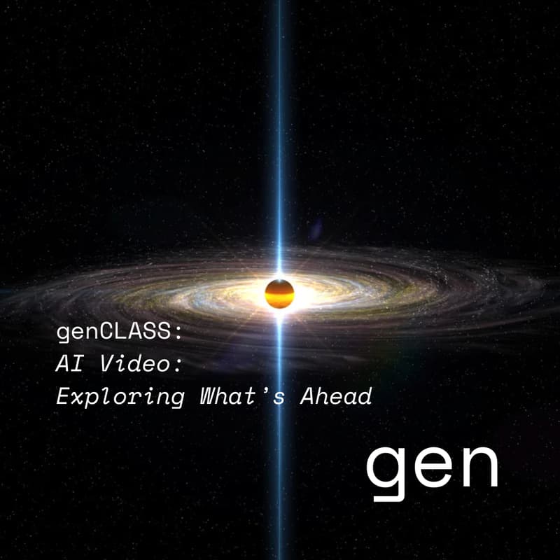 Cover Image for genCLASS: AI Video: Exploring What’s Ahead