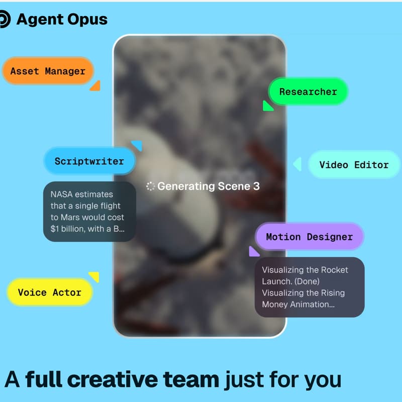 Cover Image for Agent Opus Community Stream - Details TBA!