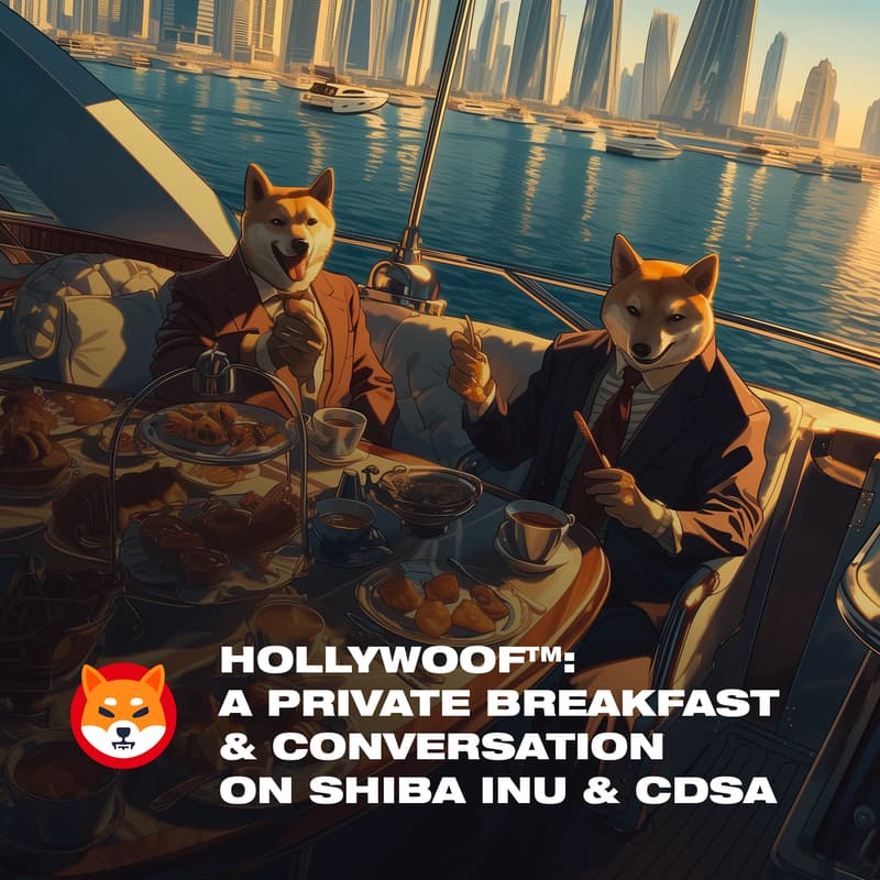Cover Image for Hollywoof(™): A Private Breakfast & Conversation on Shiba Inu & CDSA