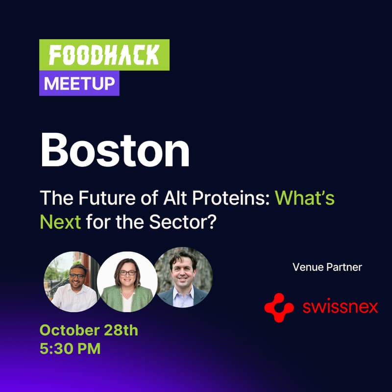 Cover Image for FoodHack Boston: The Future of Alt Proteins: What’s Next for the Sector?
