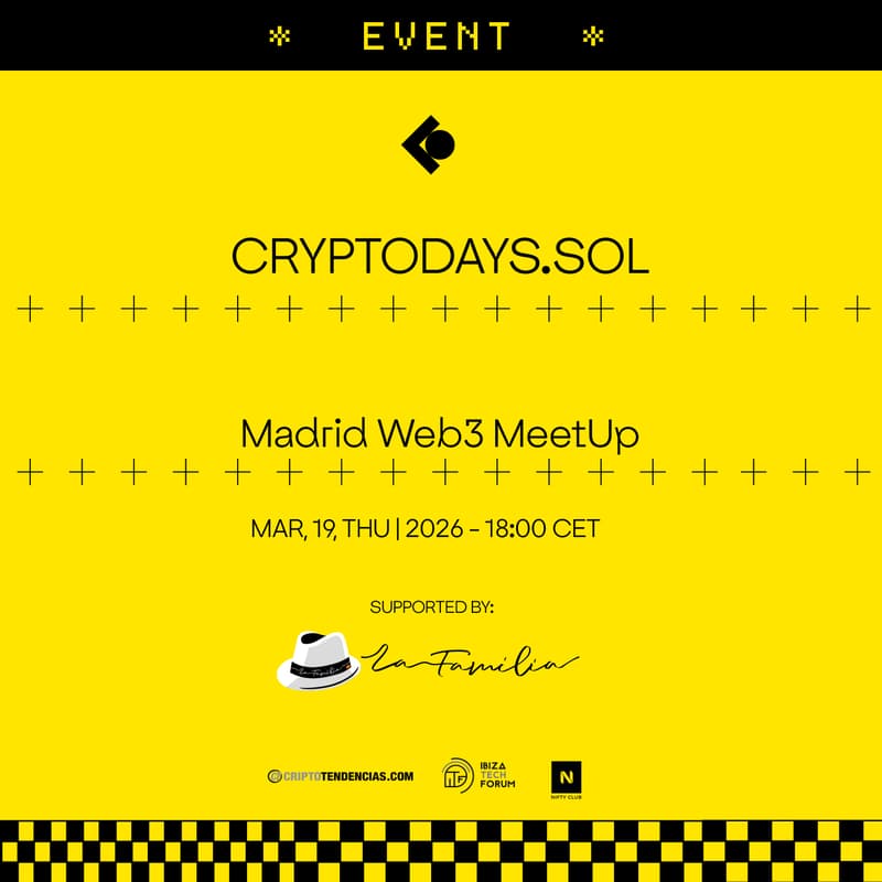 Cover Image for CryptoDays by La Familia - Madrid Web3 Meetup