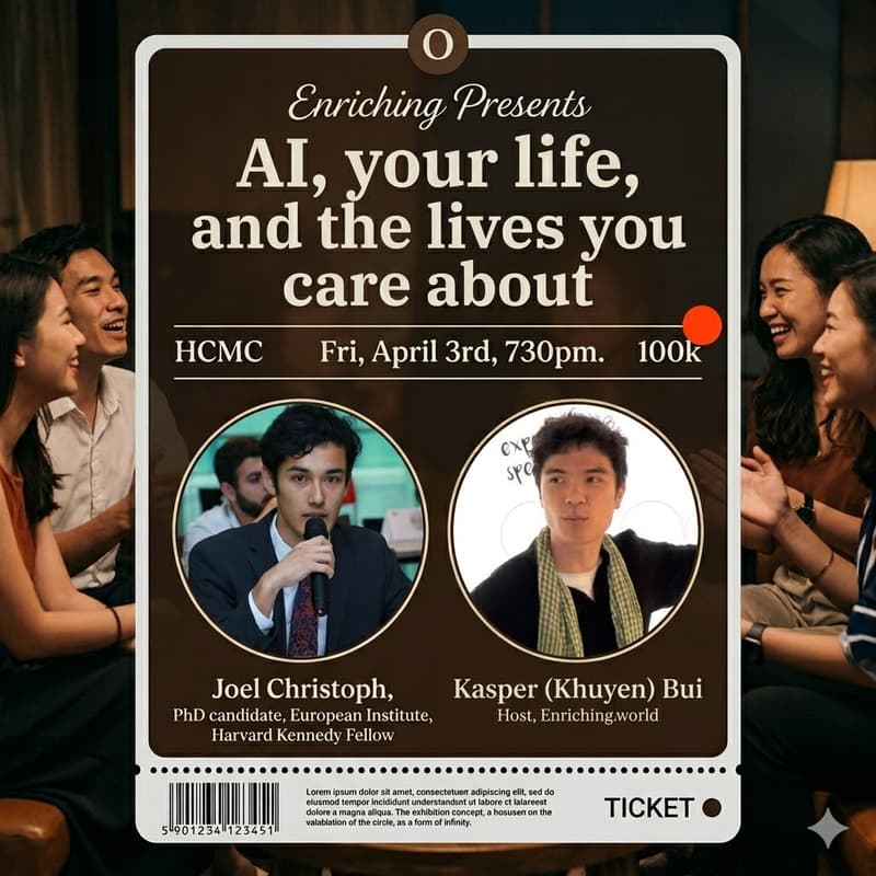 Cover Image for Salon Conversation: AI, your life and the lives you care about