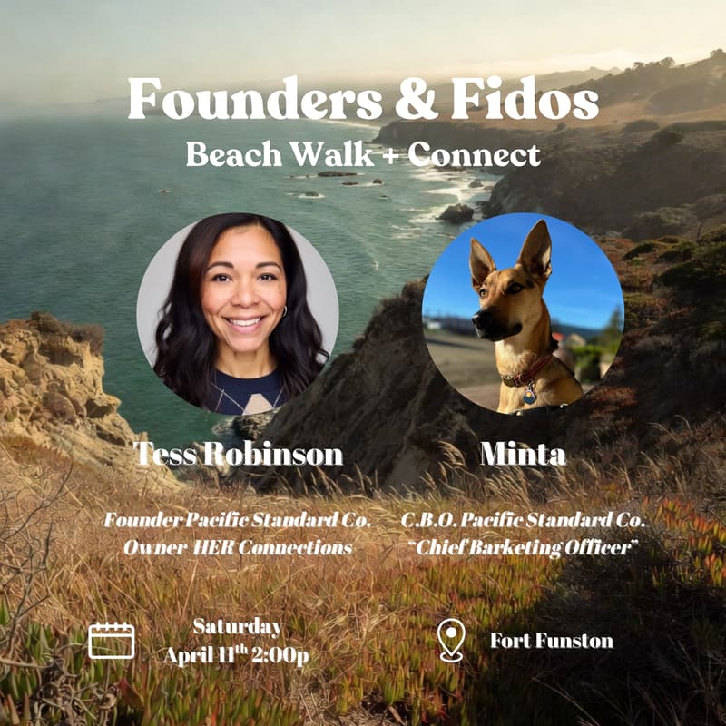 Cover Image for Founders & Fidos: Beach Walk + Connect