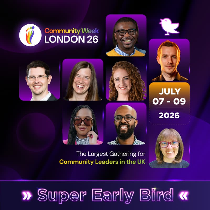 Cover Image for London Community Week 2026 (July 7th - 9th, 2026)