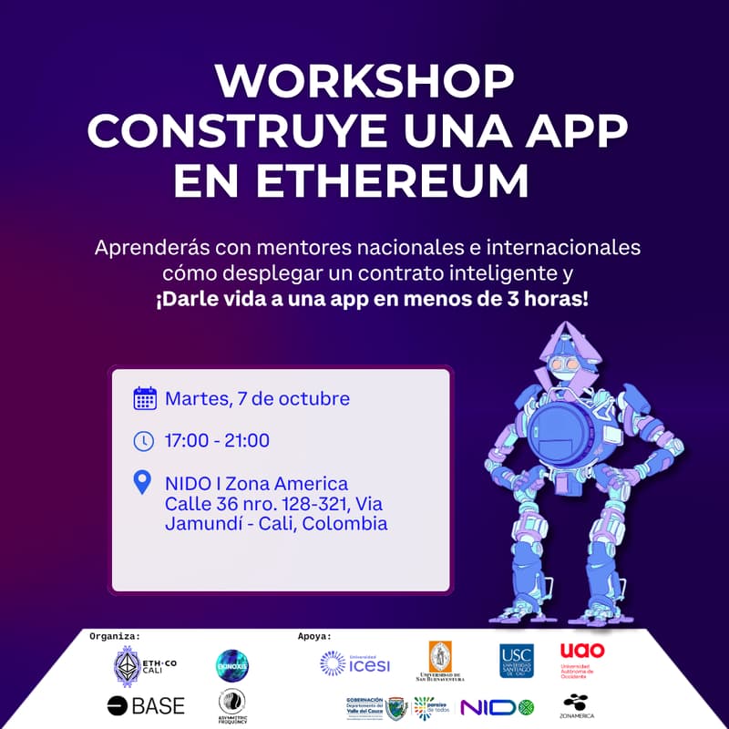 Cover Image for CONSTRUYE UNA APP EN ETHEREUM