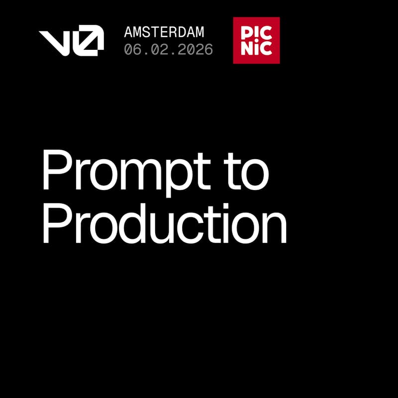 Cover Image for v0 Prompt to Production — Amsterdam