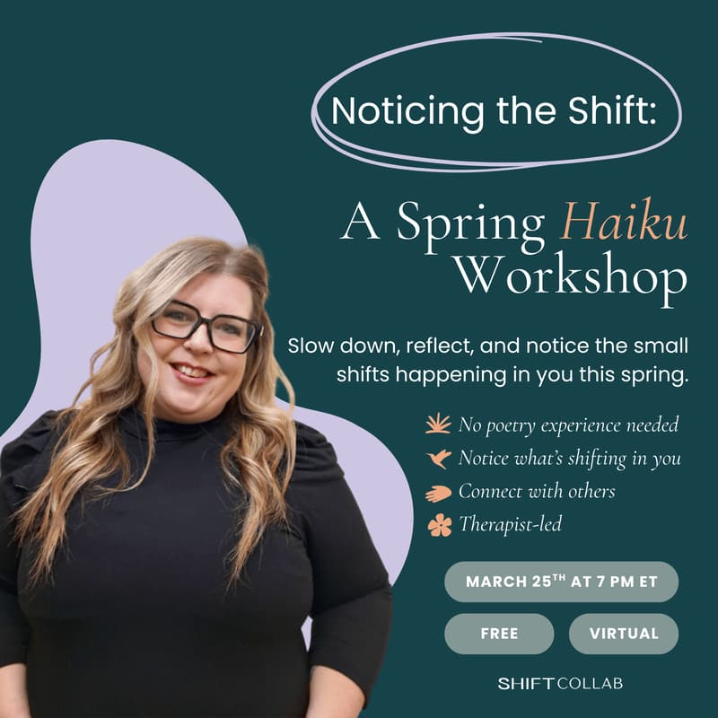 Cover Image for Noticing the Shift: A Spring Haiku Workshop