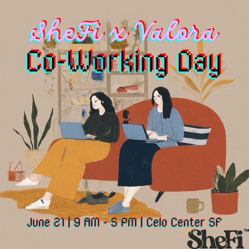 Cover Image for SheFi x Valora Co-Working Day