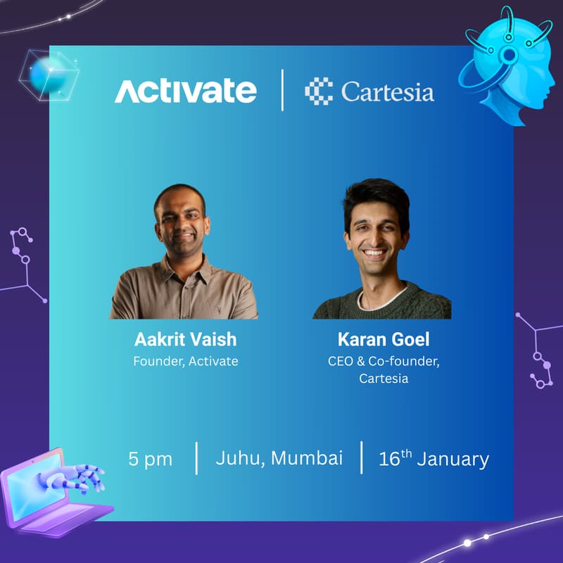 Cover Image for MumbAI Sundowner | Voice AI at Scale with Cartesia for Enterprise & Developers