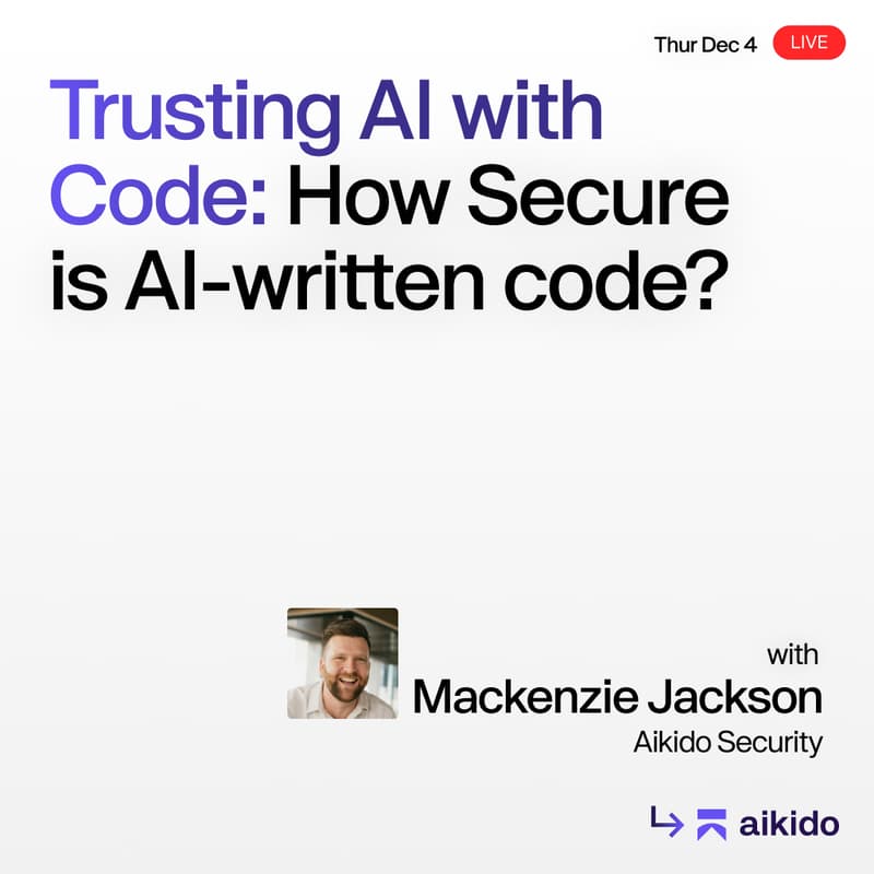 Cover Image for Trusting AI with Code: How Secure is AI-Written Code?