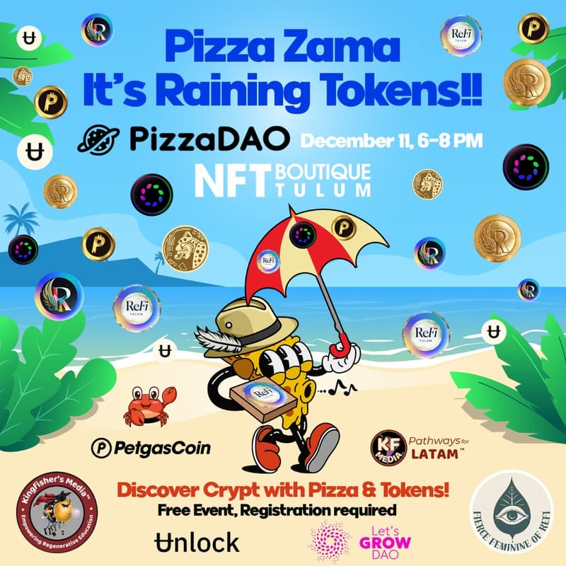 Cover Image for PIZZA ZAMA ITS RAINING TOKENS!!