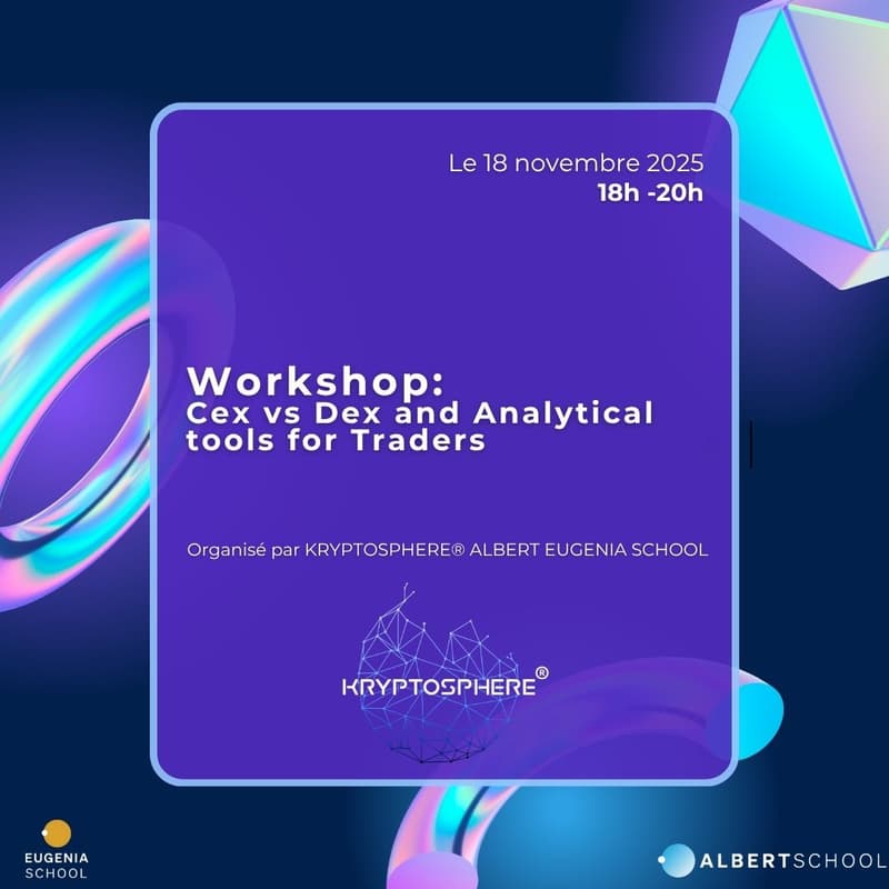 Cover Image for Workshop : CEX vs DEX and analytical tools for traders