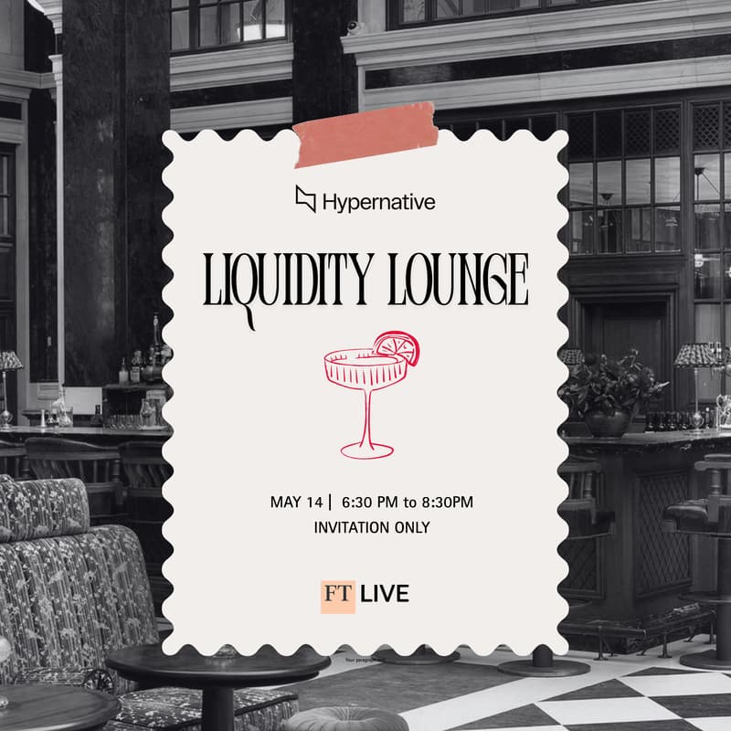 Cover Image for Hypernative's Liquidity Lounge Cocktail Hour at DAS London