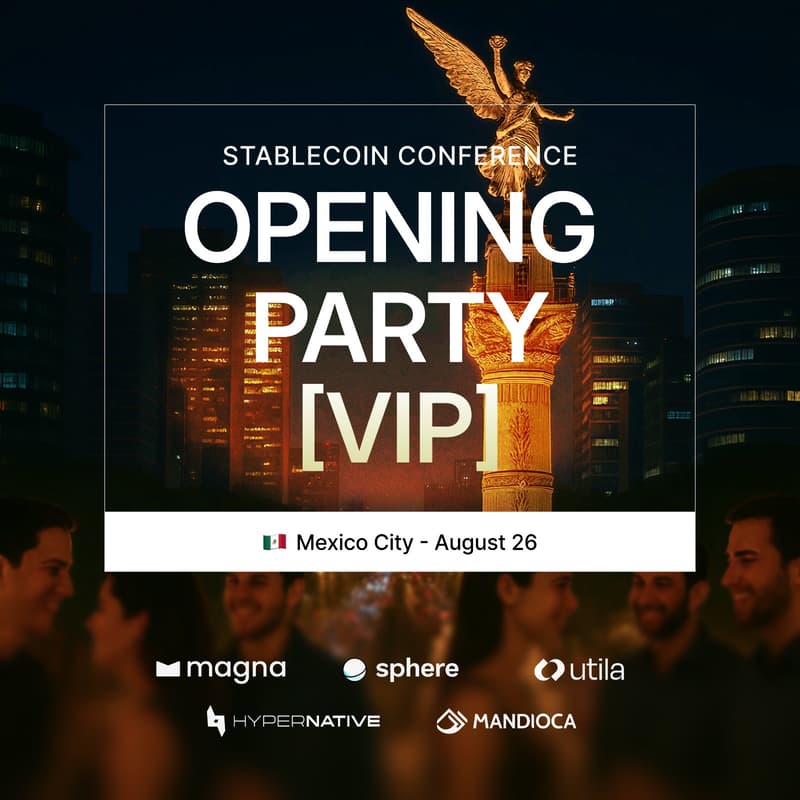 Cover Image for Stablecoin Conference Opening Party [VIP]