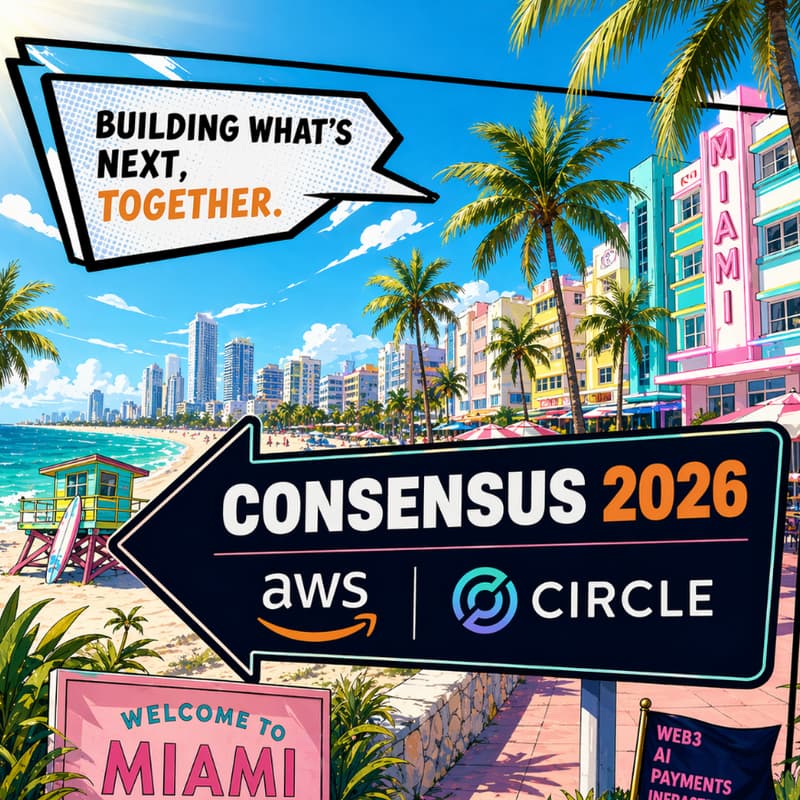 Cover Image for AWS + Circle Present: Agentic Nanopayments (Second Floor | Room 202)