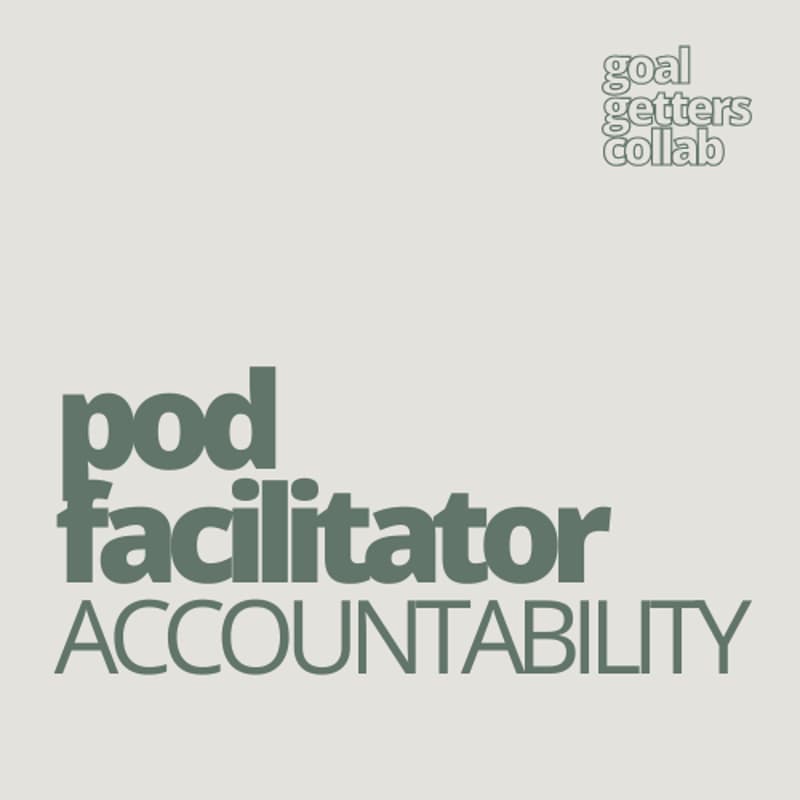 Pod Leader Accountability Pod · Zoom · Luma