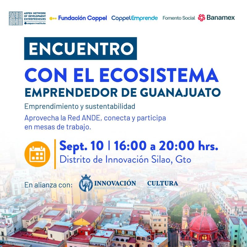 Cover Image for Encuentro ecosistema emprendedor Guanajuato