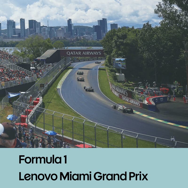 Cover Image for Formula 1 Lenovo Grand Prix Du Canada Race Viewing