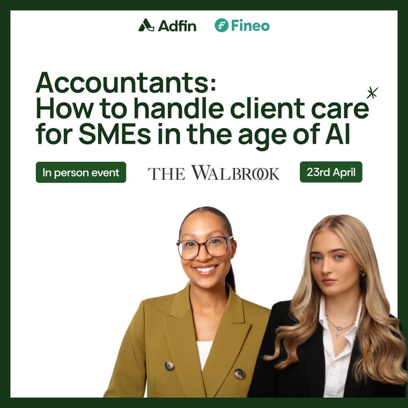Cover Image for Adfin × Fineo: Client Care for SMEs in the Age of AI
