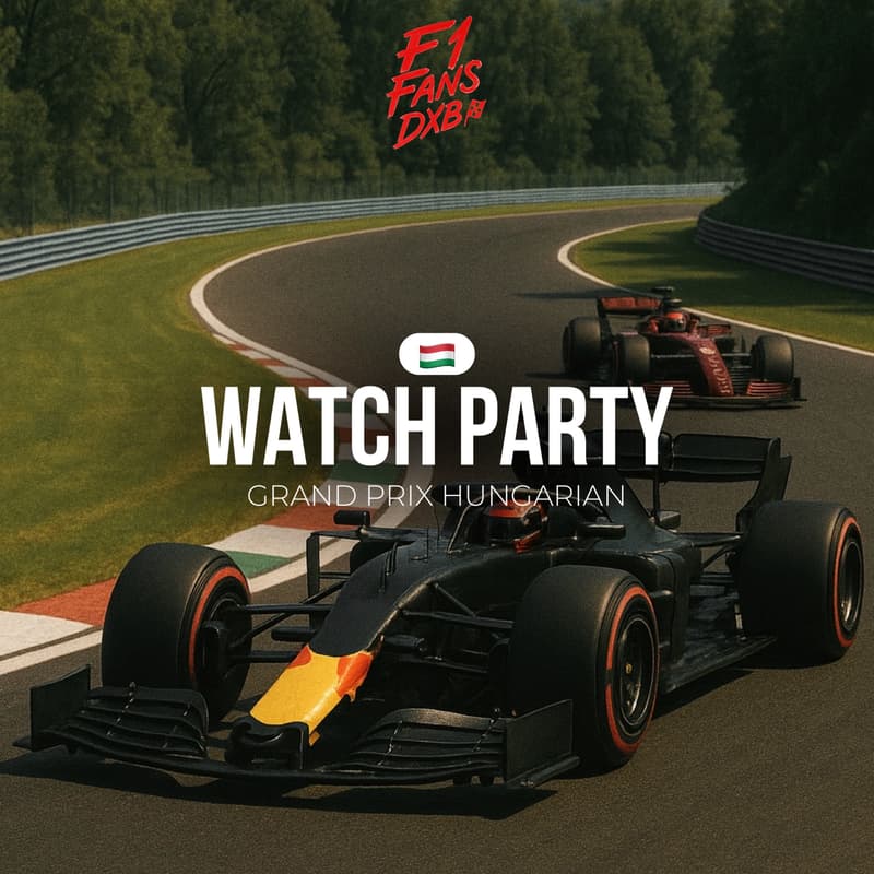 Cover Image for Formula 1 Watch Party π Hungarian Grand Prix