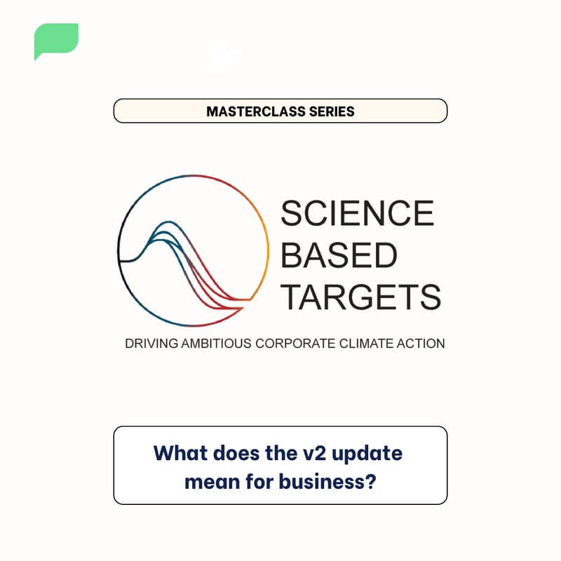 Cover Image for What does the SBTi Corporate Net-Zero Standard update (v2) mean for Business?