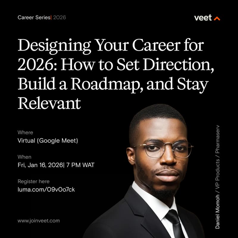 Cover Image for Designing Your Career for 2026: How to Set Direction, Build a Roadmap, and Stay Relevant
