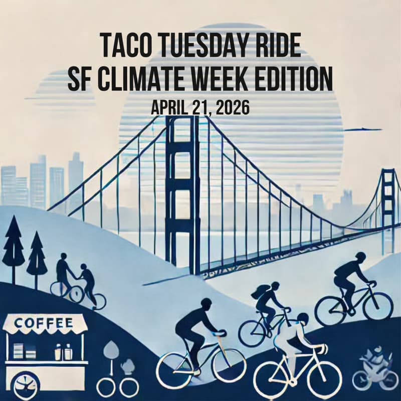 Cover Image for SF Climate Week Breakfast Ride with Union Peak VC, G2 Venture Partners, and Congruent Ventures