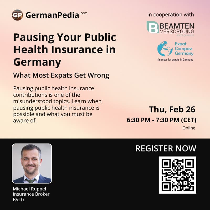 Cover Image for Pause Your Public Health Insurance Contributions in Germany