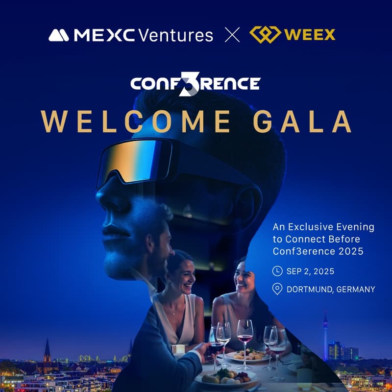 Cover Image for CONF3RENCE Dortmund Welcome Gala – Hosted by MEXC Ventures & WEEX