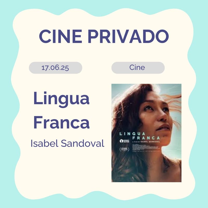 Foto de portada de Evento Cine Privado: Lingua Franca