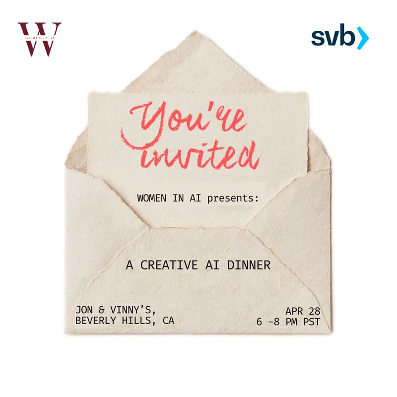 Cover Image for Women Shaping the Future of Culture: A Creative AI Dinner