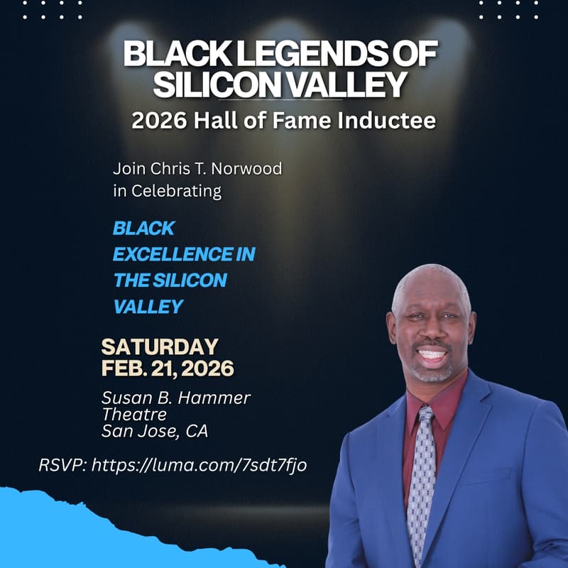 Cover Image for Celebrate Black Excellence in Silicon Valley with Me
