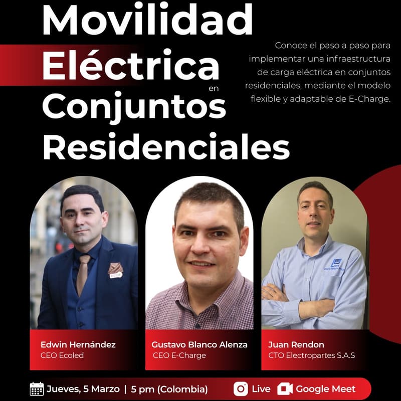 Cover Image for Movilidad Eléctrica en Conjuntos Residenciales: Claves para Hacerlo Bien Desde el Inicio
