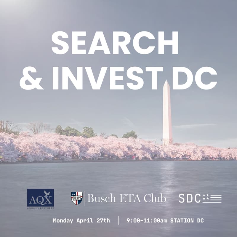 Cover Image for Search & Invest DC