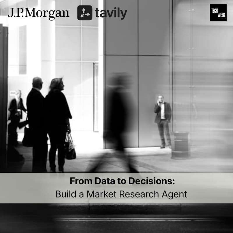 Cover Image for Market Research Agent with Tavily & J.P. Morgan