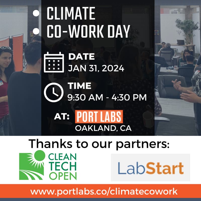Cover Image for Climate Co-Work Day at Port Labs