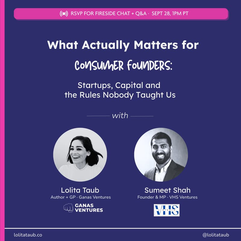 Cover Image for 📚 What Actually Matters for Consumer Founders: Startups, Capital, and the Rules Nobody Taught Us