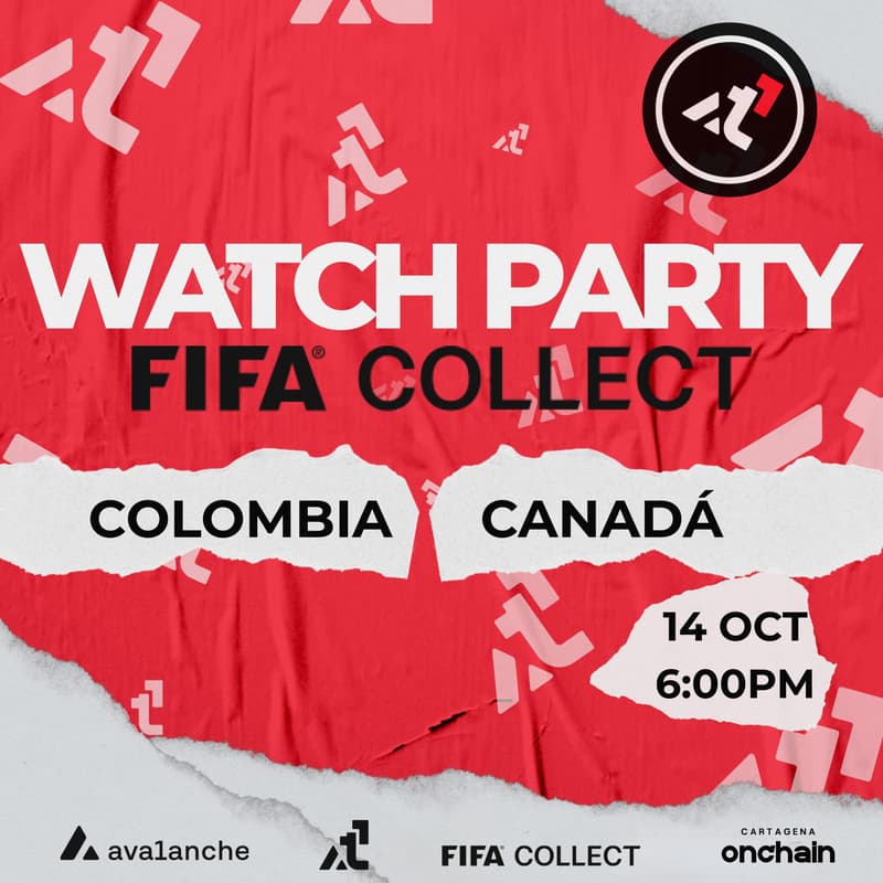 Cover Image for Watch Party: Colombia vs Canadá - Cartagena