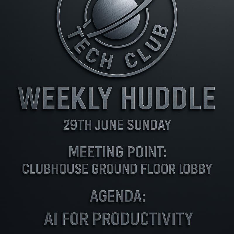 Cover Image for PJC Tech Club: Weekly Huddle