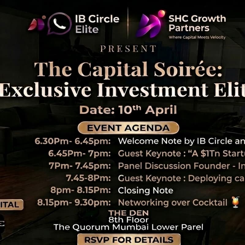 Cover Image for The Capital Soiree : Exclusive Investment Elite