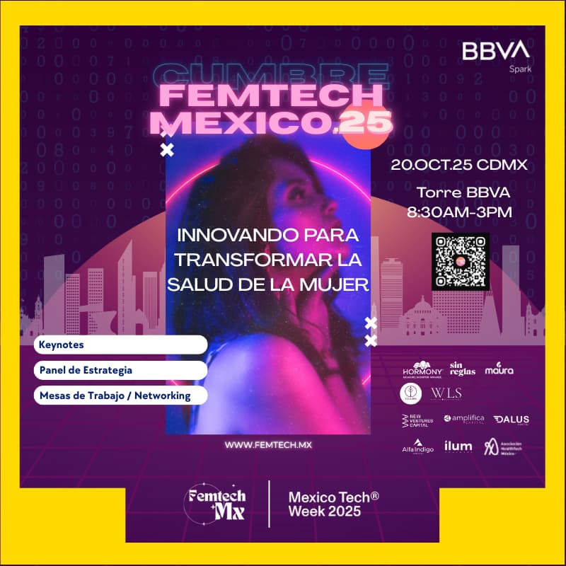 Cover Image for FemTech Mexico - Cumbre 2025 @ Mexico TechWeek