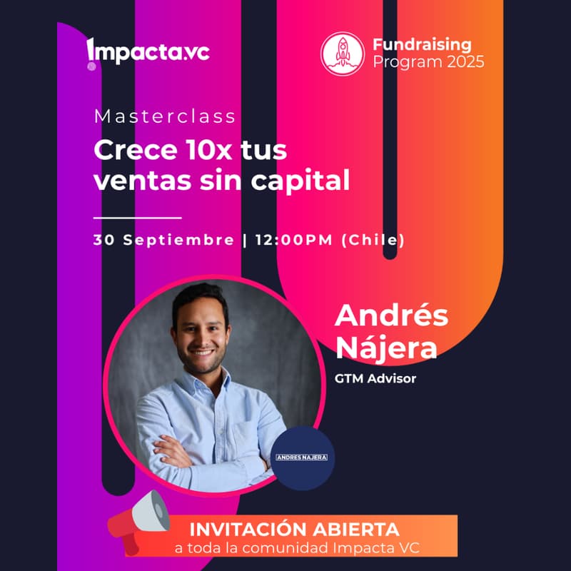 Cover Image for Masterclass: Crece 10x tus ventas sin capital