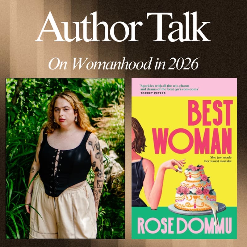 Cover Image for Author Talk: On Womanhood in 2026