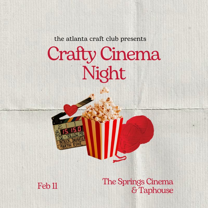 Cover Image for Crafty Cinema Night