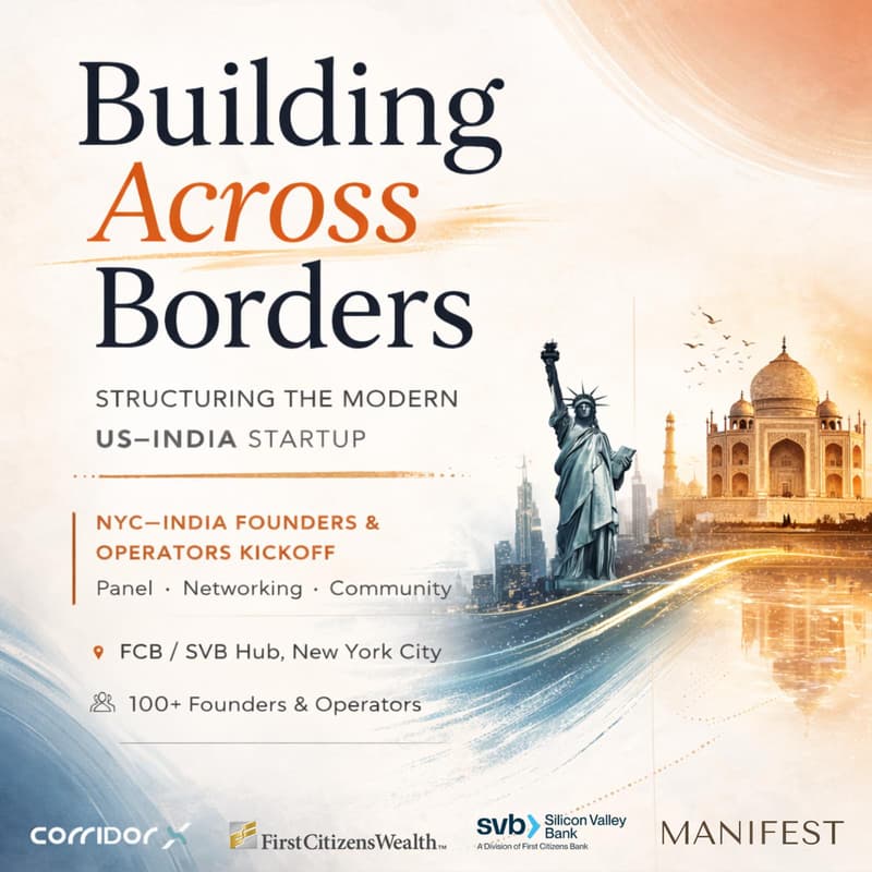 Cover Image for Building Across Borders: The Modern US–India Startup