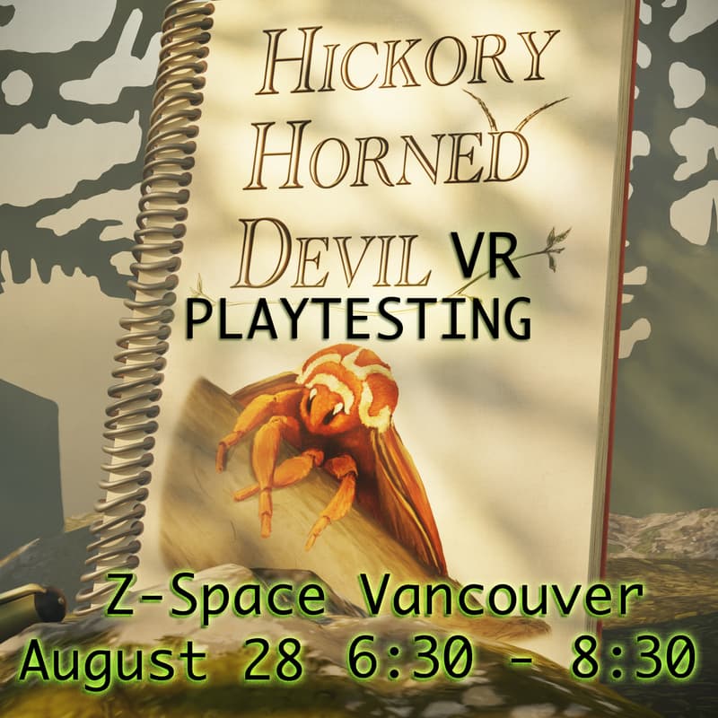 Cover Image for Hickory Horned Devil VR playtest