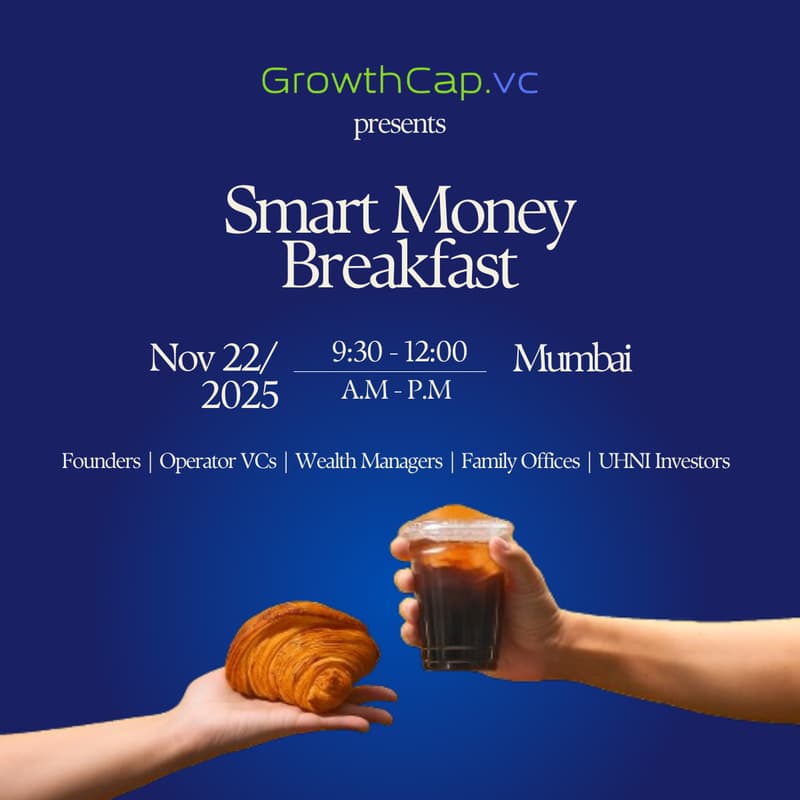Cover Image for Smart Money Breakfast by GrowthCap Ventures