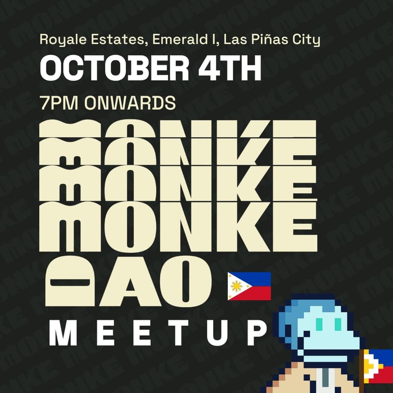 Cover Image for MonkeDAO PH Meetup
