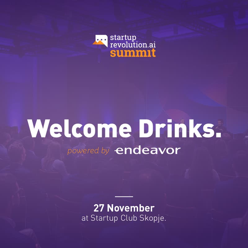 Cover Image for Welcome Drinks Powered by Endeavor Bulgaria