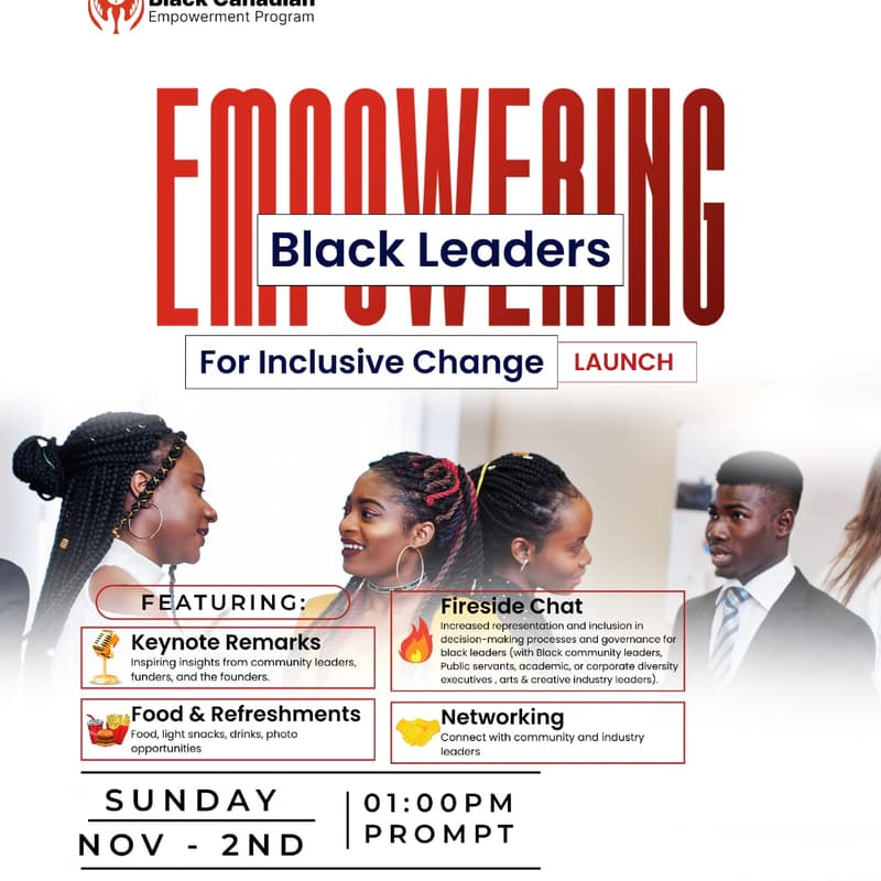 Cover Image for Empowering Black Leaders for Inclusive Change Launch